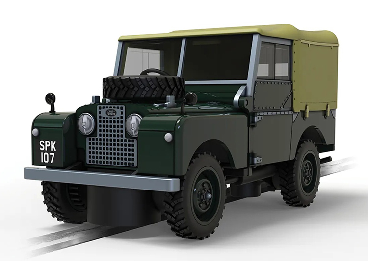 SCALEXTRIC Land Rover series green